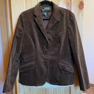 Ralph Lauren Corduroy Blazer Brown
